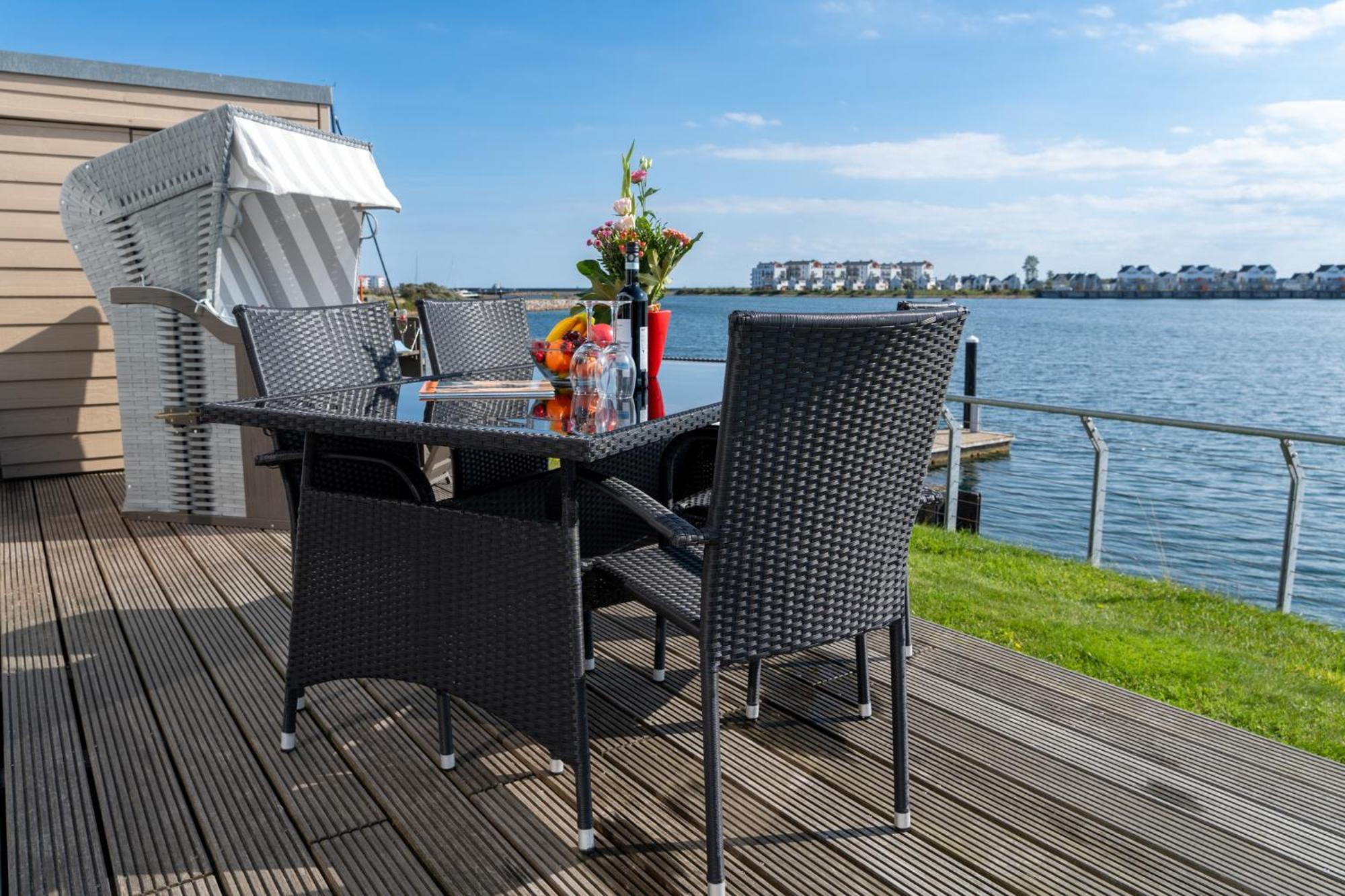 3-Zi-Fewo Brigantine 33 By Seeblick Ferien Oro, Wasserblick,Sauna Olpenæs Eksteriør billede